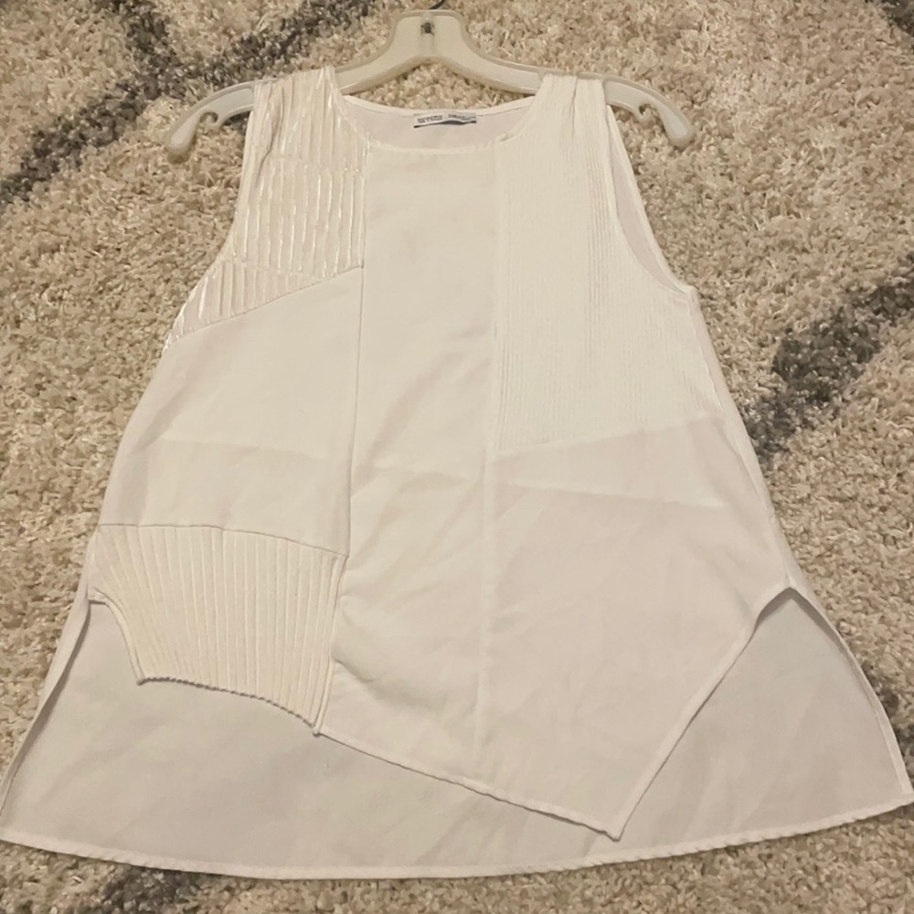 Zara White Dress Tank